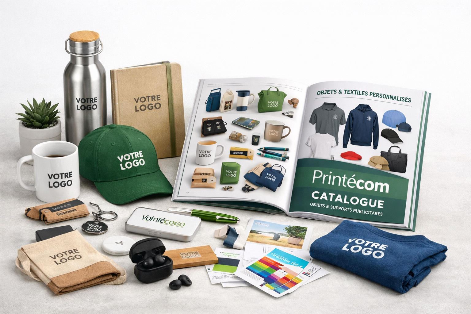 Catalogue objets et supports publicitaires Printécom